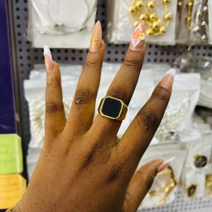 Broad steel ring