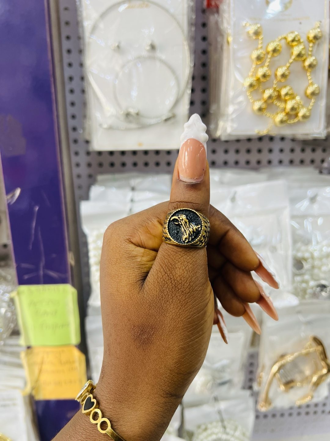 Eagle steel ring