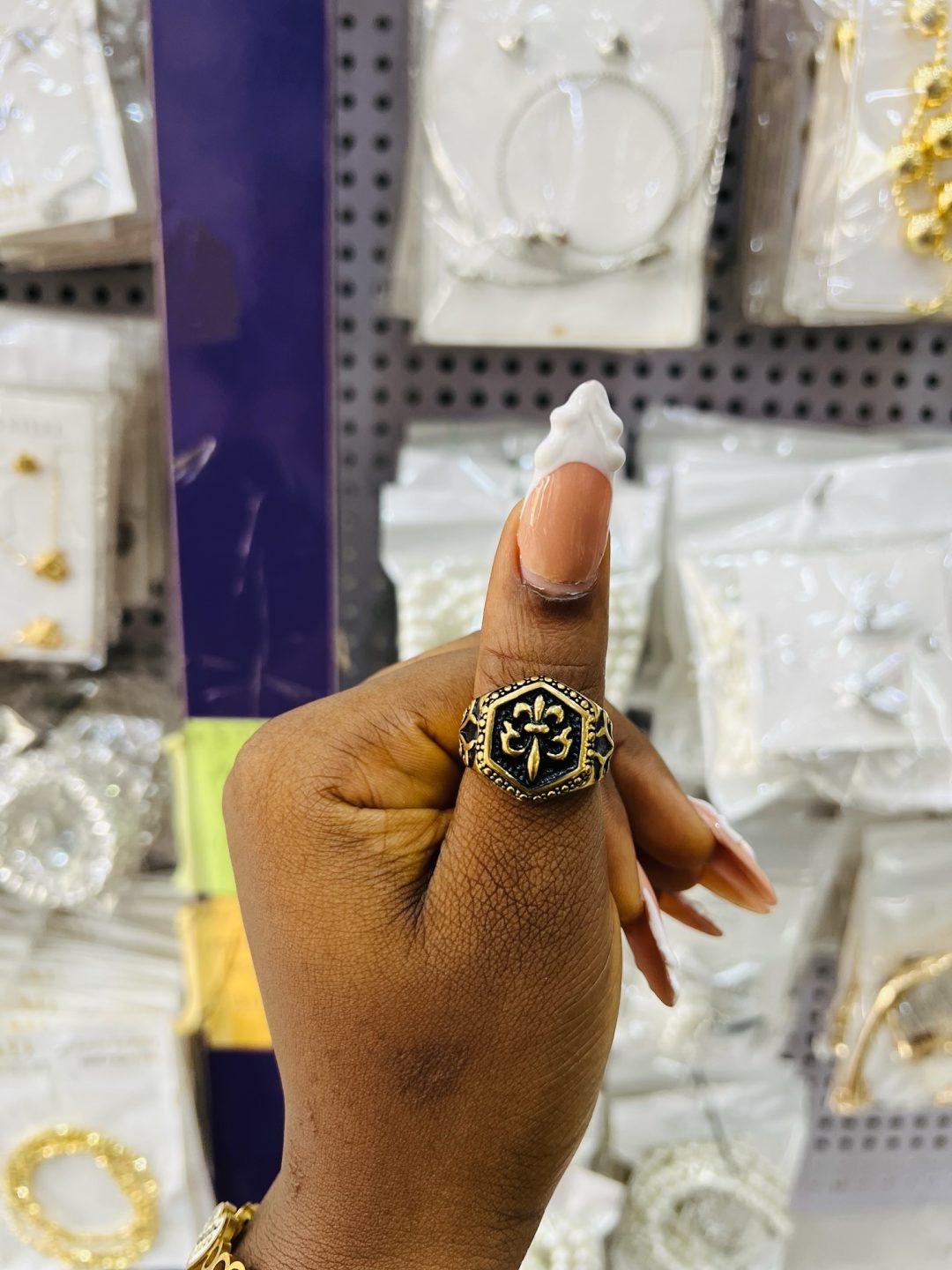Divine steel ring