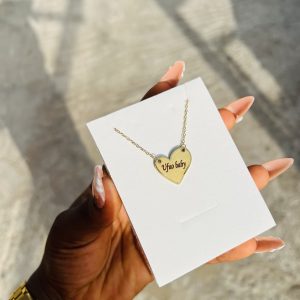 Zephy’s Engraved necklace