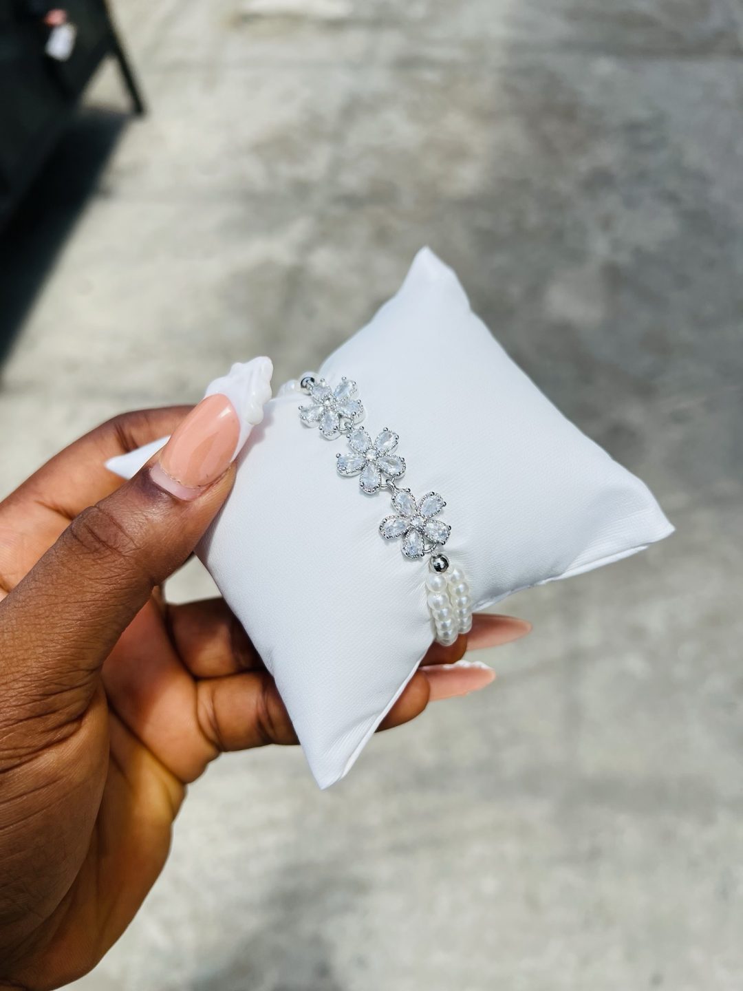 Priscy fresh water pearls bracelet