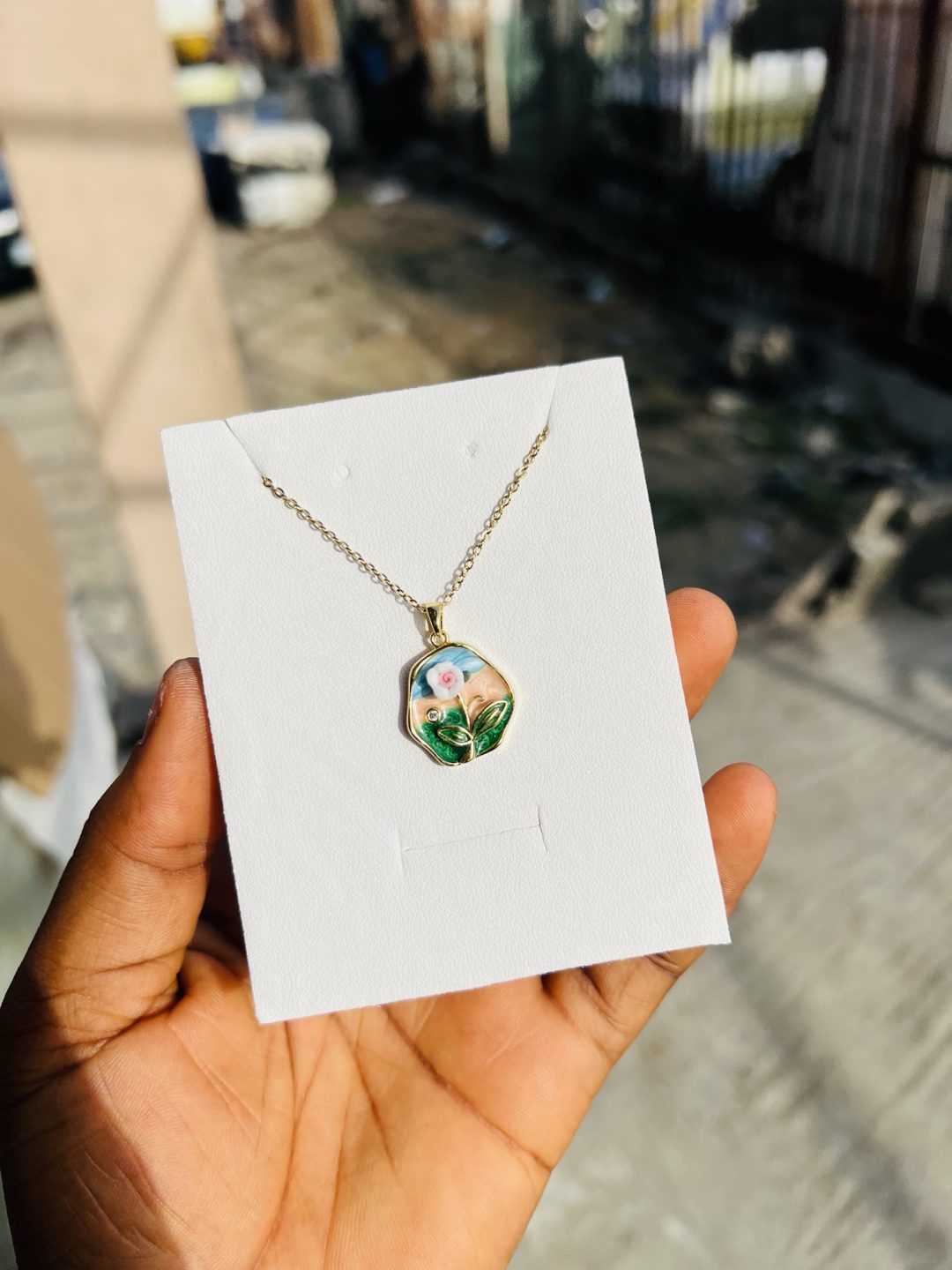Vintage Jeju necklace