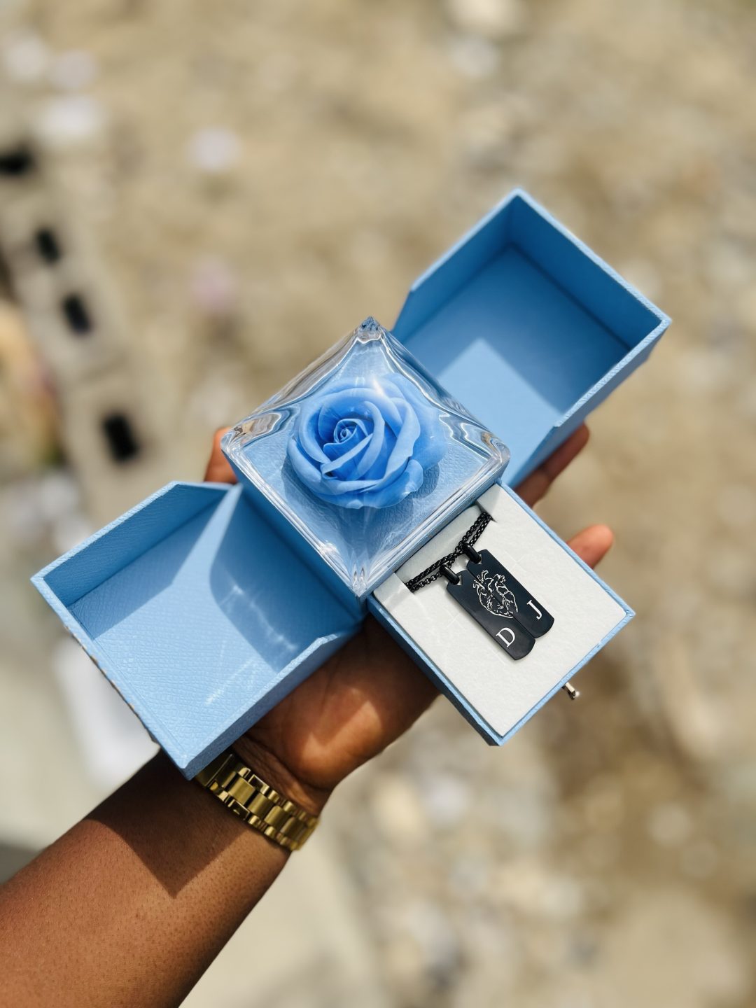 Mi Amore set with rose box - Image 6