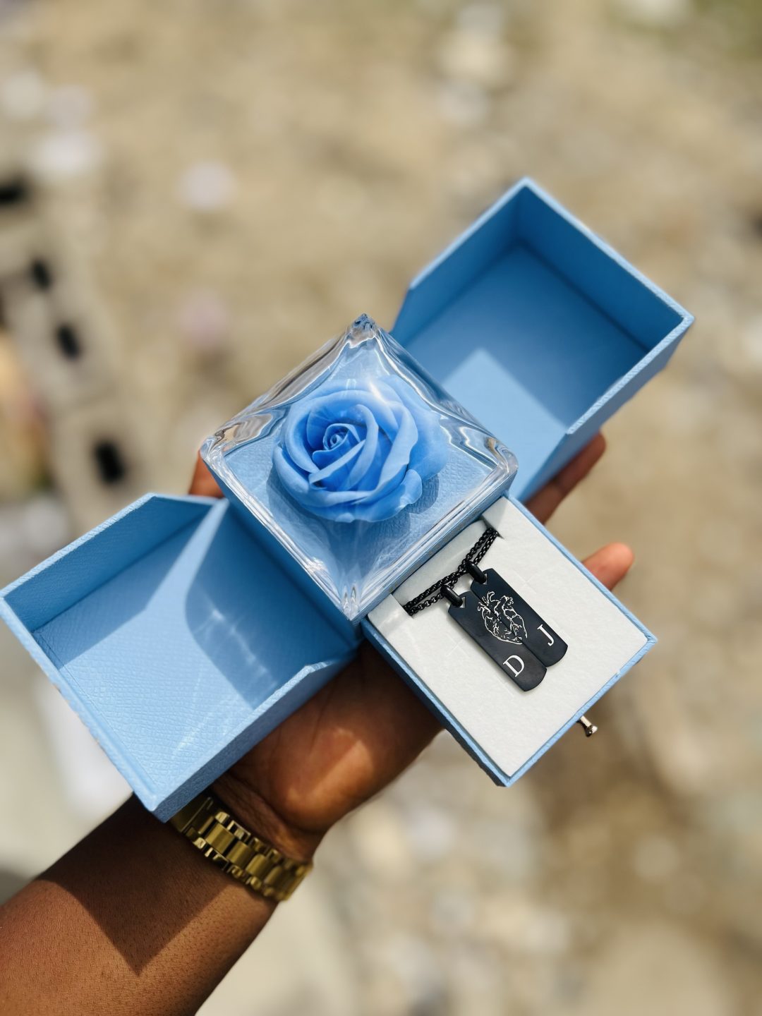 Mi Amore set with rose box - Image 5