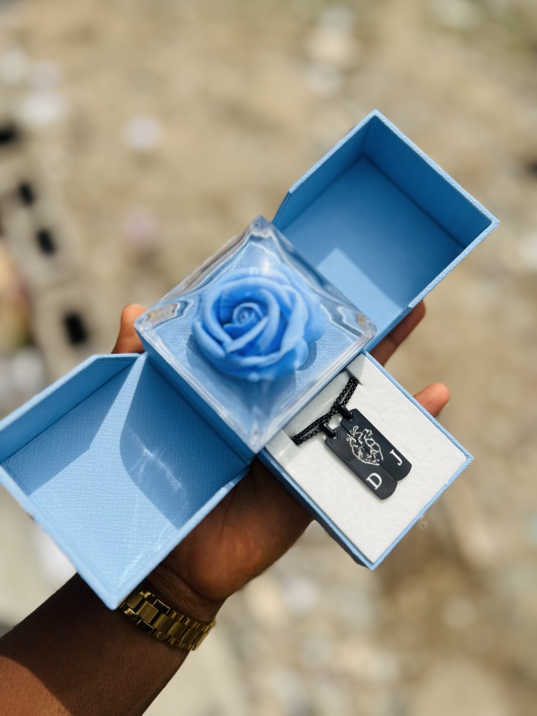 Mi Amore set with rose box - Image 2