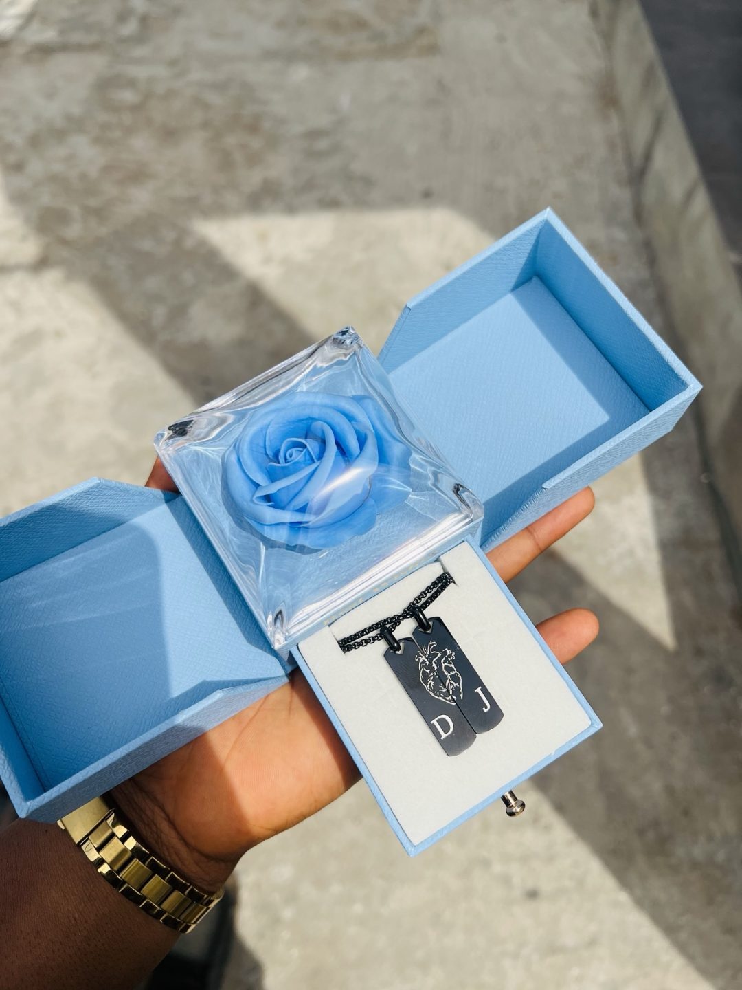 Mi Amore set with rose box - Image 4