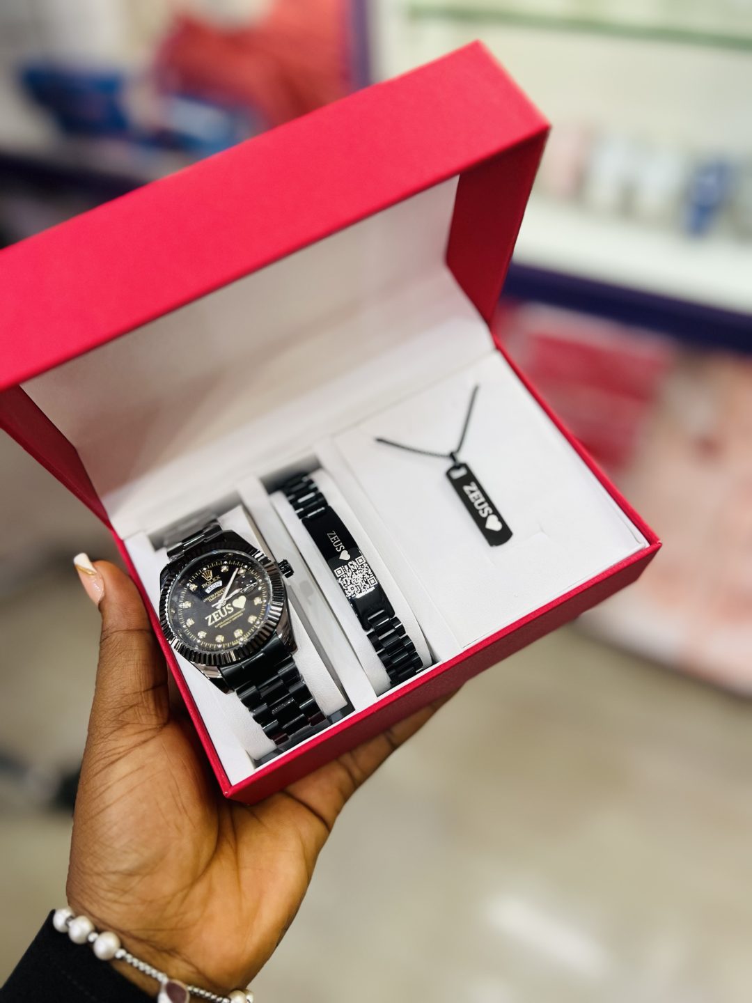 Black Rolex barcoded combo with box - Image 3