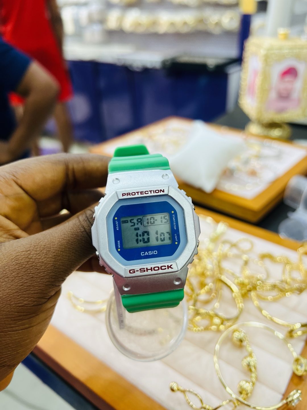 G-SHOCK GREEN STRAP