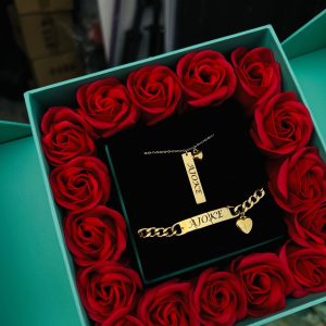 Engraved love set with exact box!