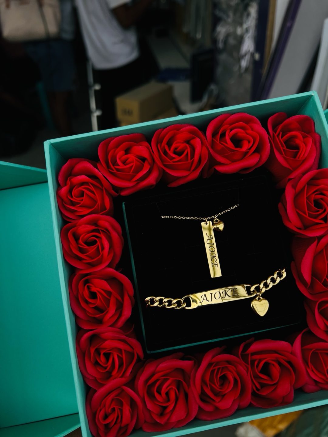 Engraved love set with exact box! - Image 6