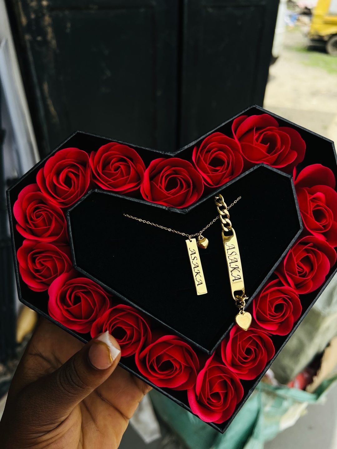 Engraved love set with exact love box - Image 3