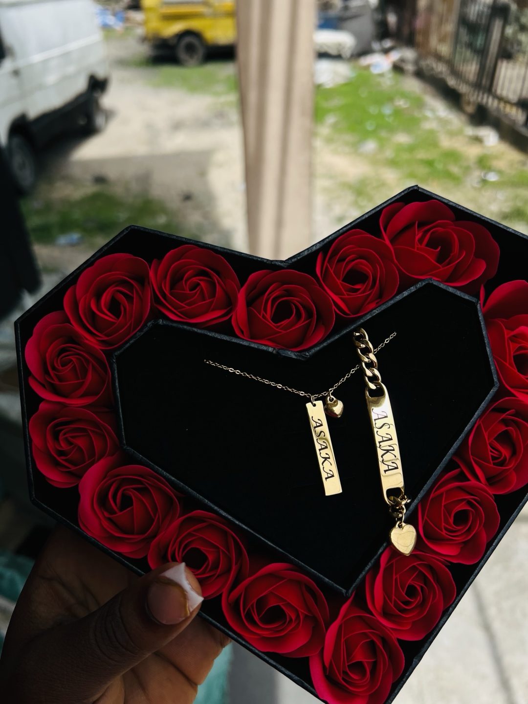 Engraved love set with exact love box - Image 5