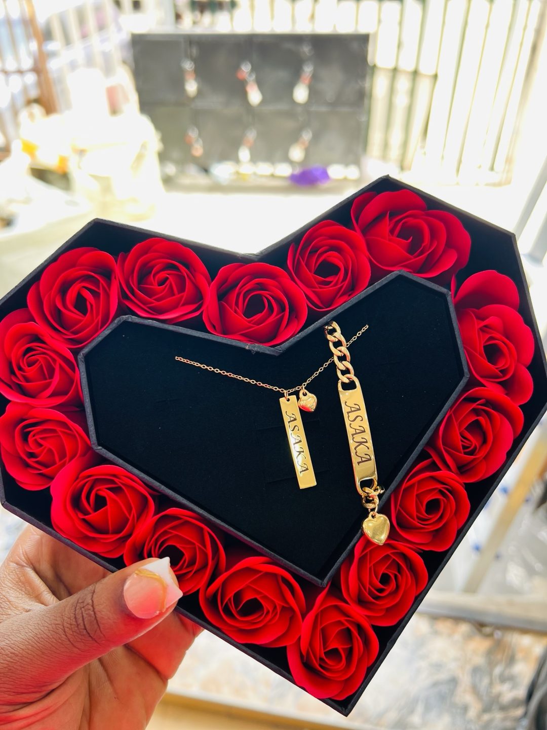 Engraved love set with exact love box - Image 6