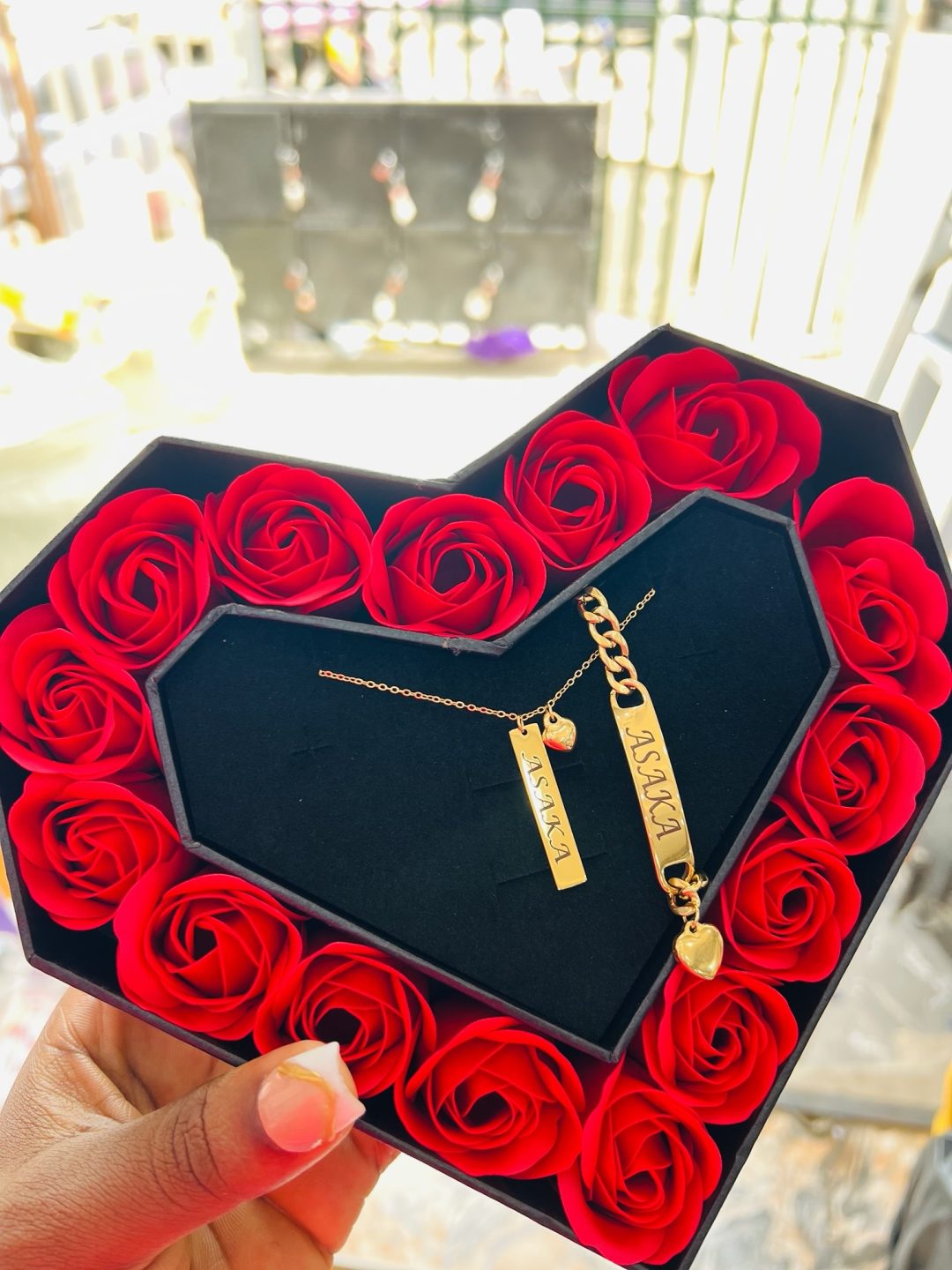 Engraved love set with exact love box - Image 4