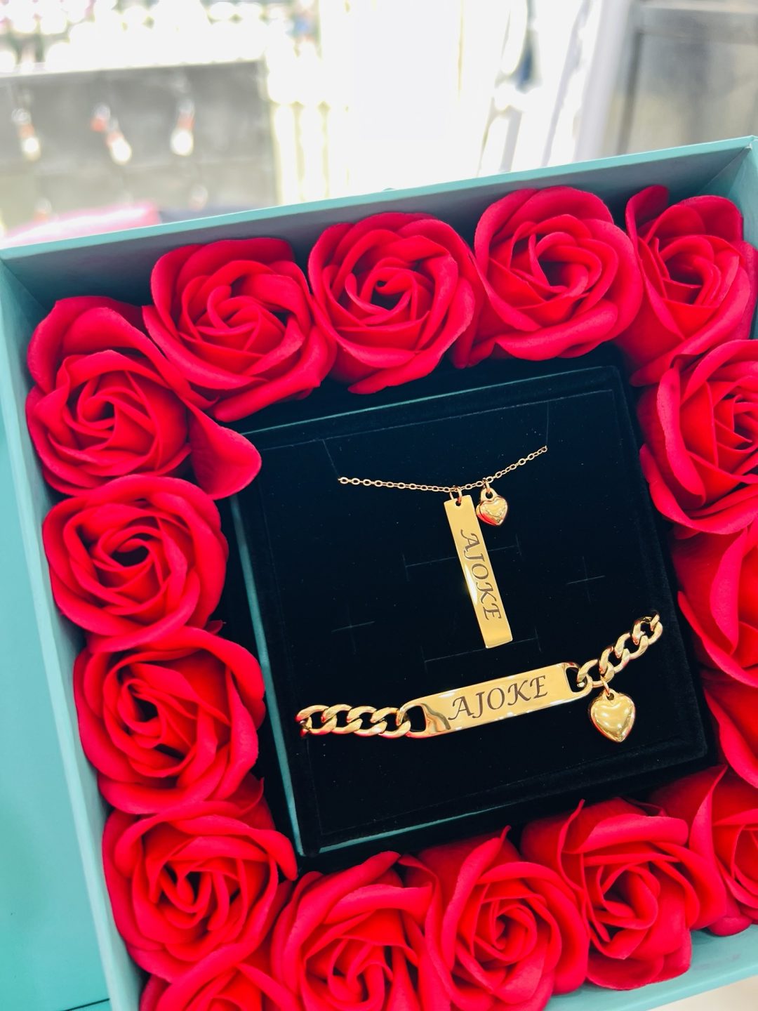Engraved love set with exact box! - Image 4