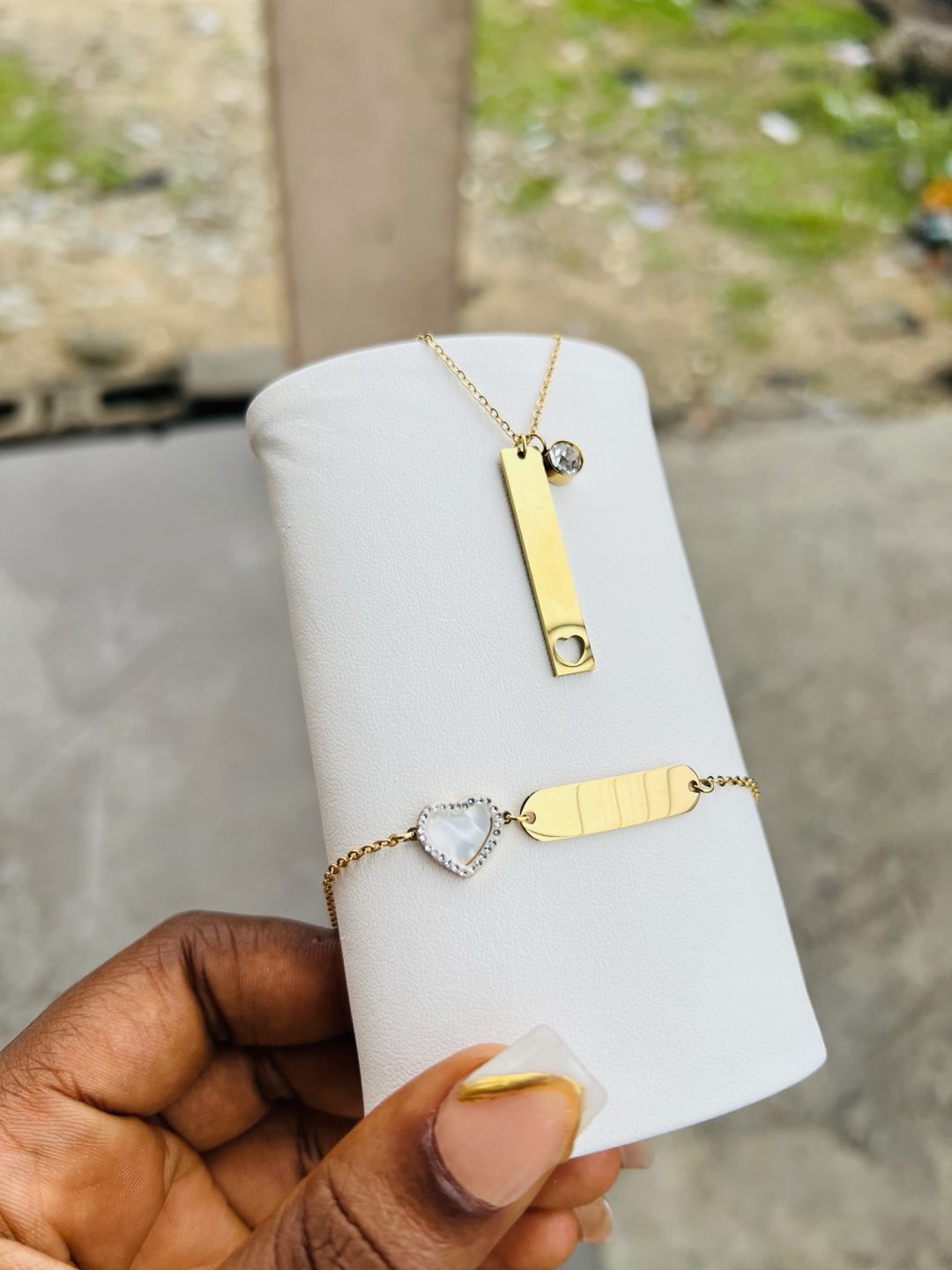 Engraved  love female combo