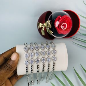 Half stone bracelet 039