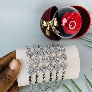 Half stone bracelet 039