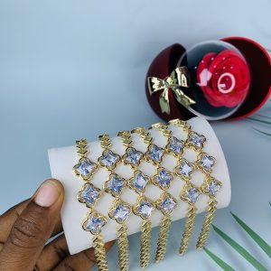 Half stone bracelet 033