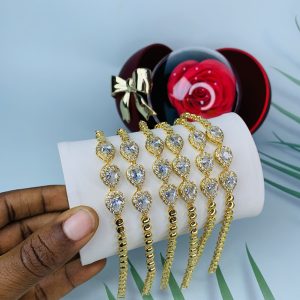 Half stone bracelet 023