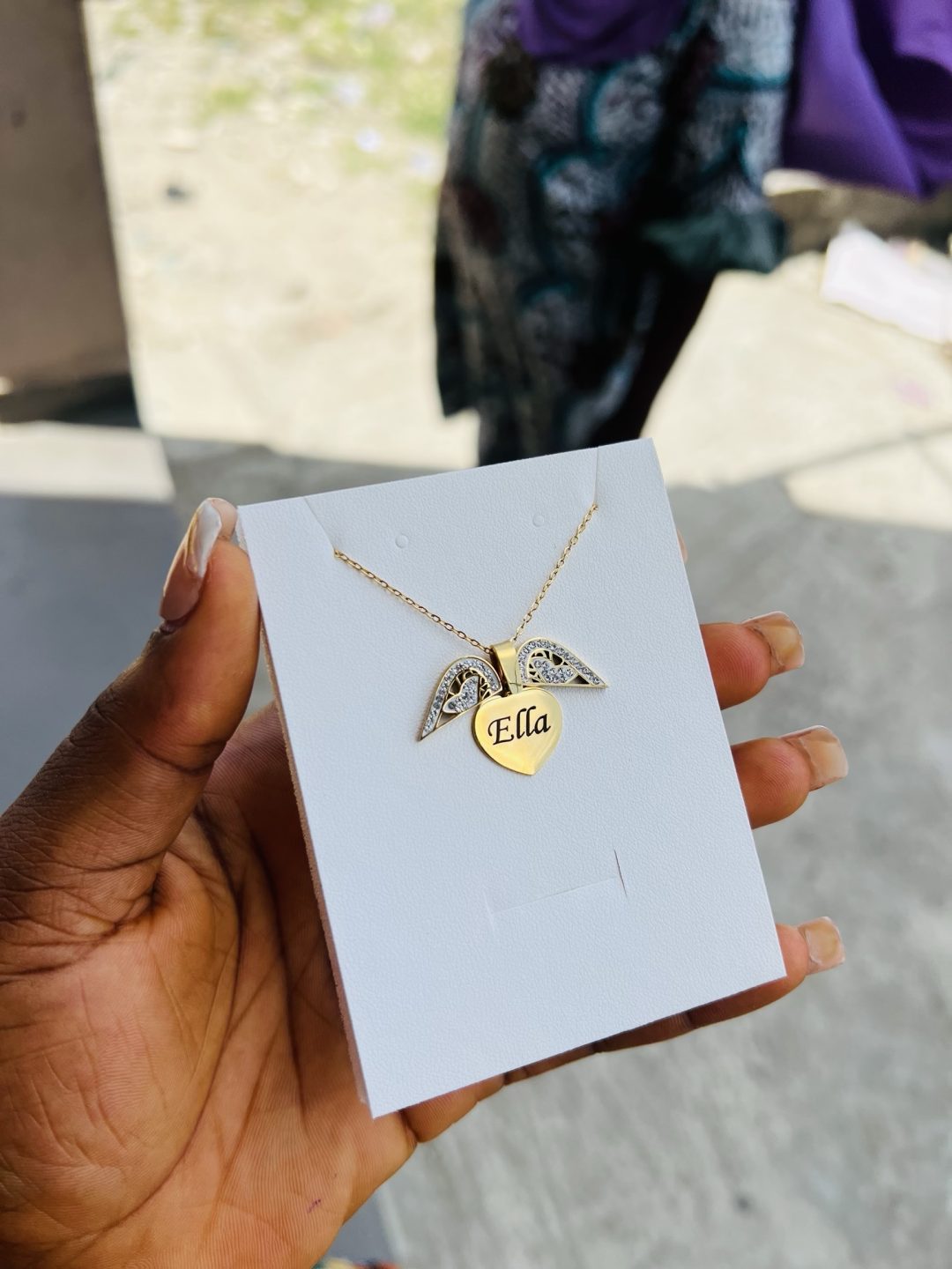 Love Locket engraved necklace