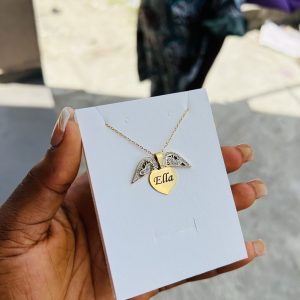Love Locket engraved necklace
