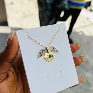 Love Locket engraved necklace