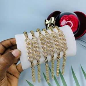Half stone bracelet 016