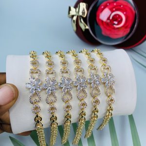 Half stone bracelet 027