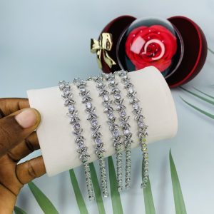 Half stone bracelet 026