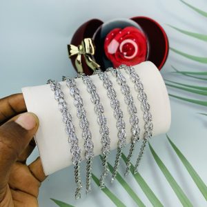 Half stone bracelet 022