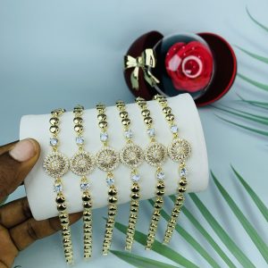 Half stone bracelet 013