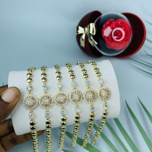 Half stone bracelet 013