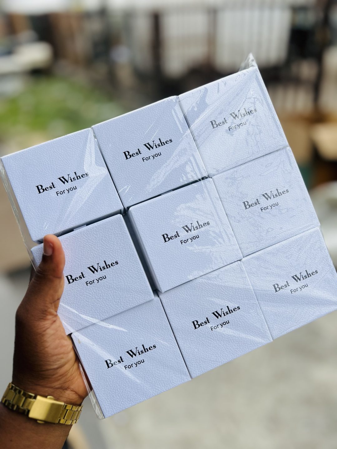 White best wishes box (dozen 12pcs) - Image 3