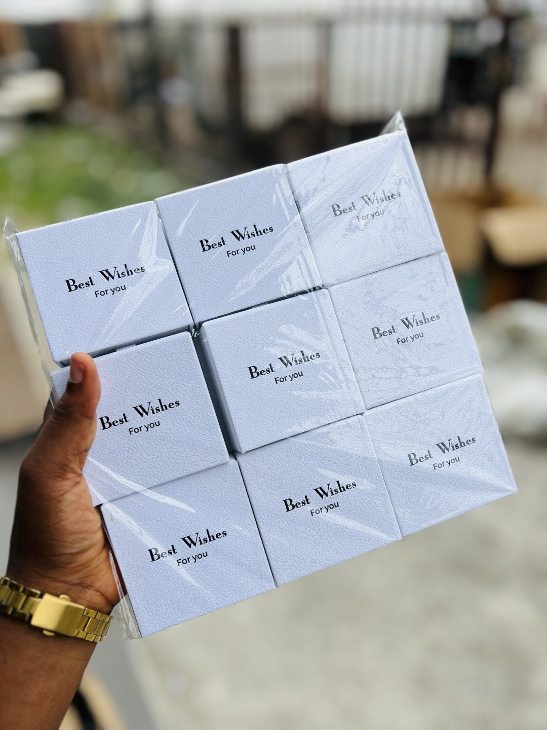 White best wishes box (dozen 12pcs) - Image 4