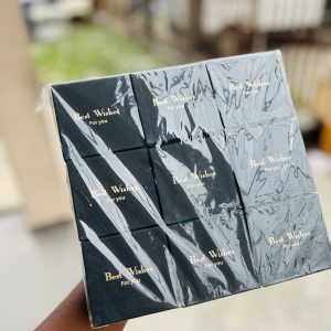 Black best wishes box (dozen 12pcs)