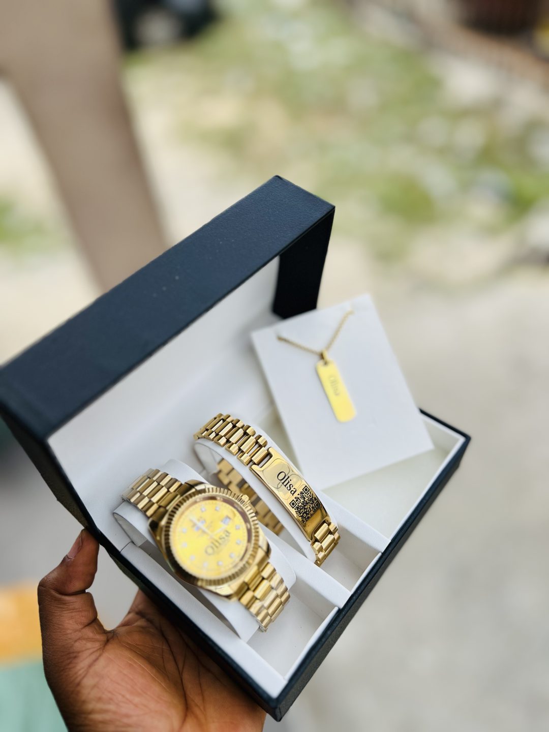 Engraved Male Rolex combo with box!! - Image 5