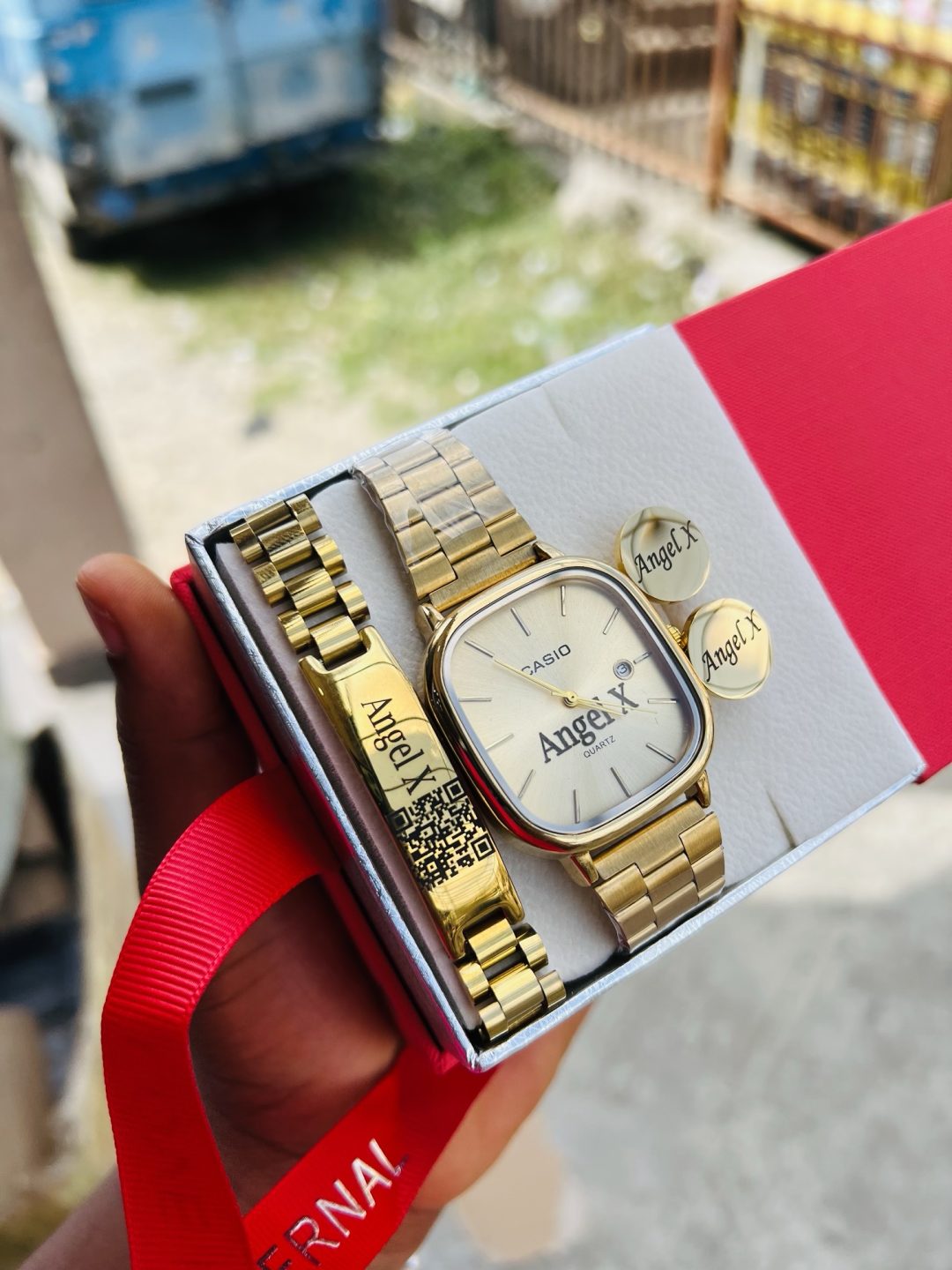 Golden Casio combo with exact box!! - Image 5