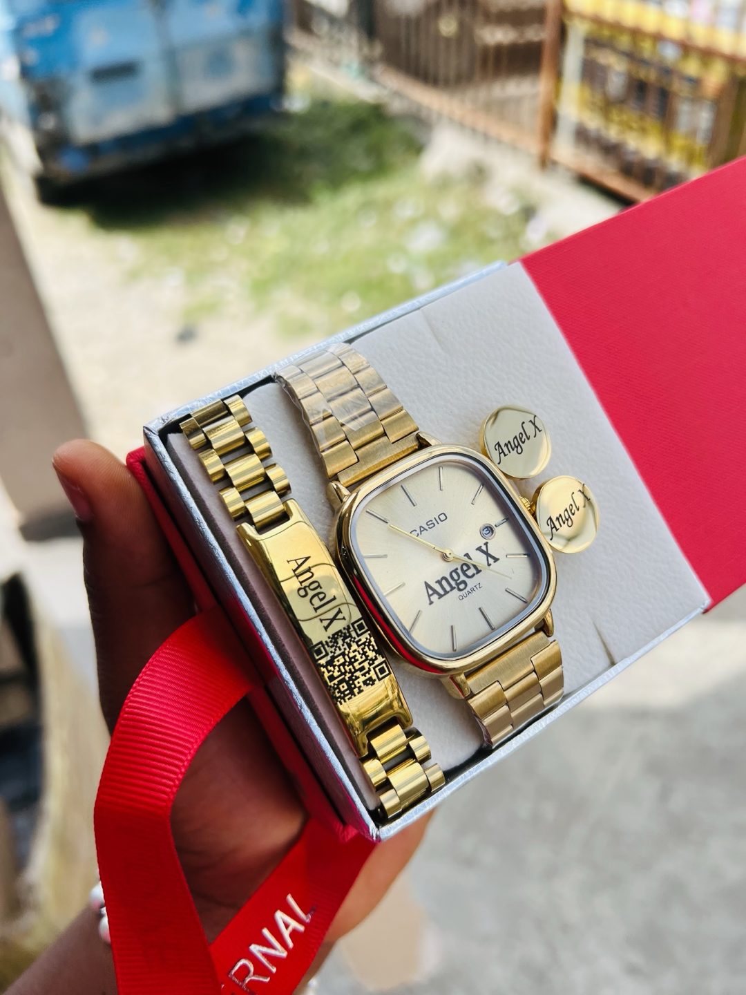 Golden Casio combo with exact box!! - Image 6