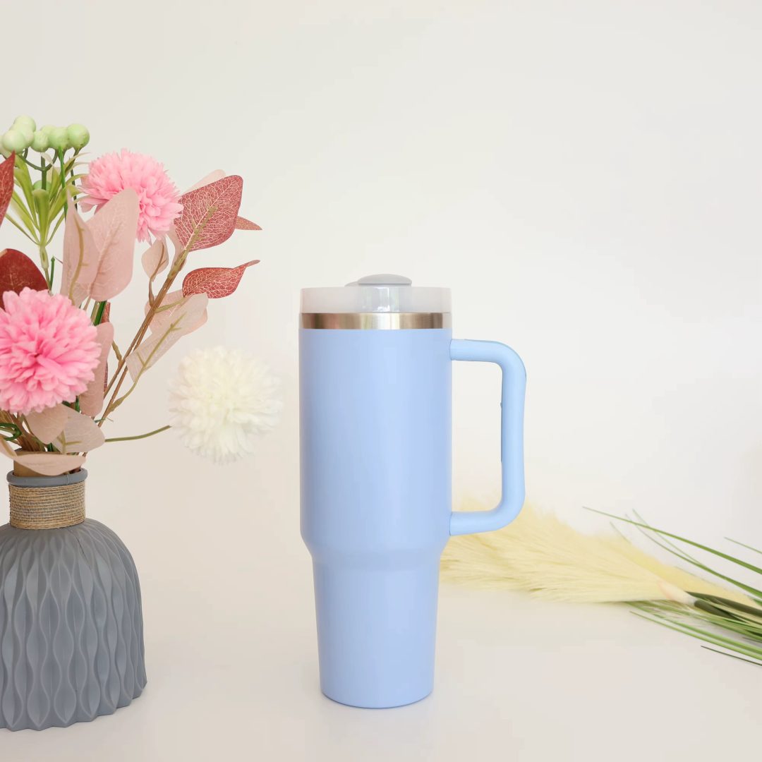 Blue Engraved Tumbler - Image 3