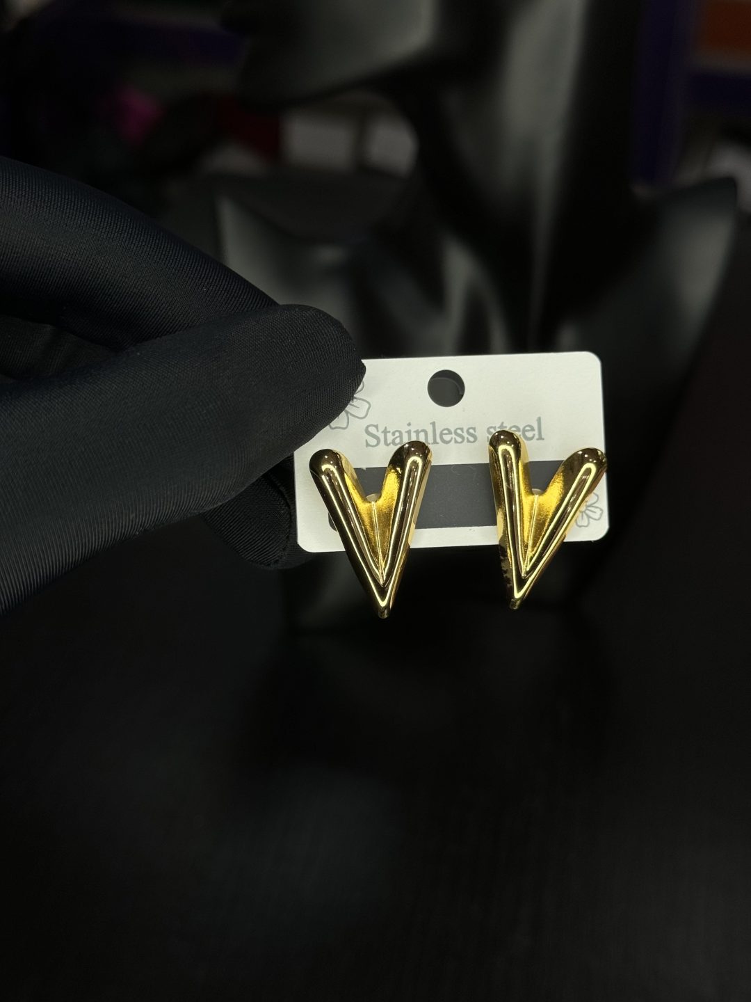 006 Stainless steel earrings - Image 2