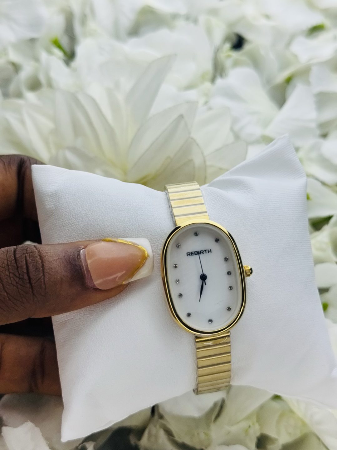 Rebirth oval gold white face - Image 3