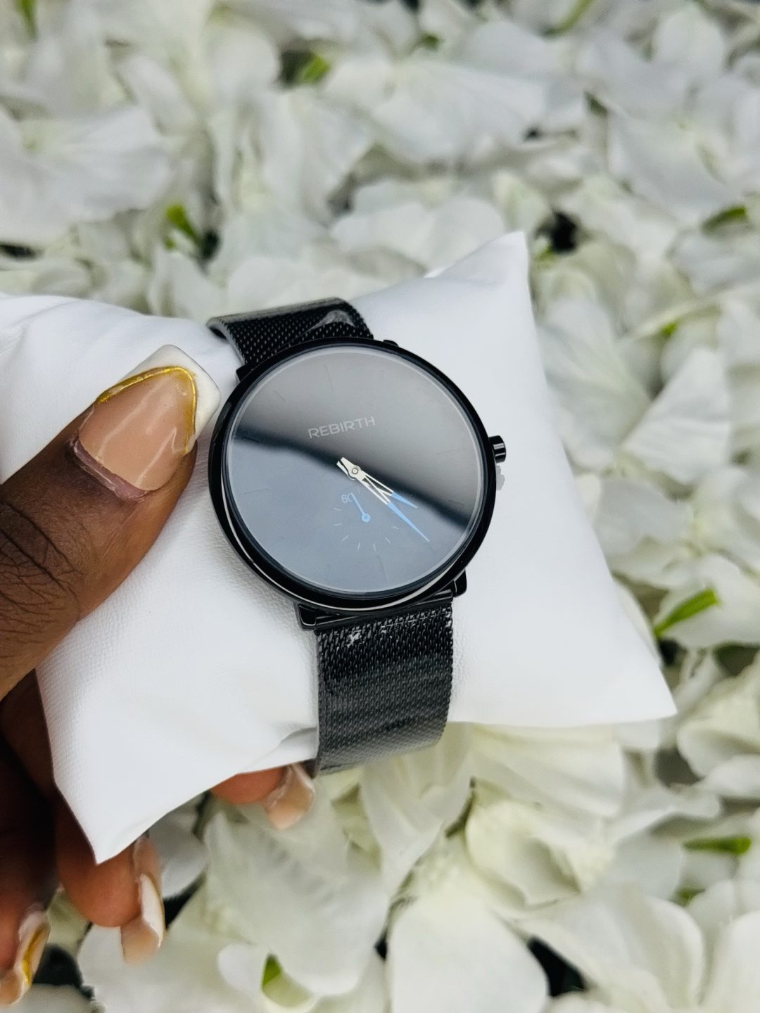 Rebirth Virgo black male watch - Image 2