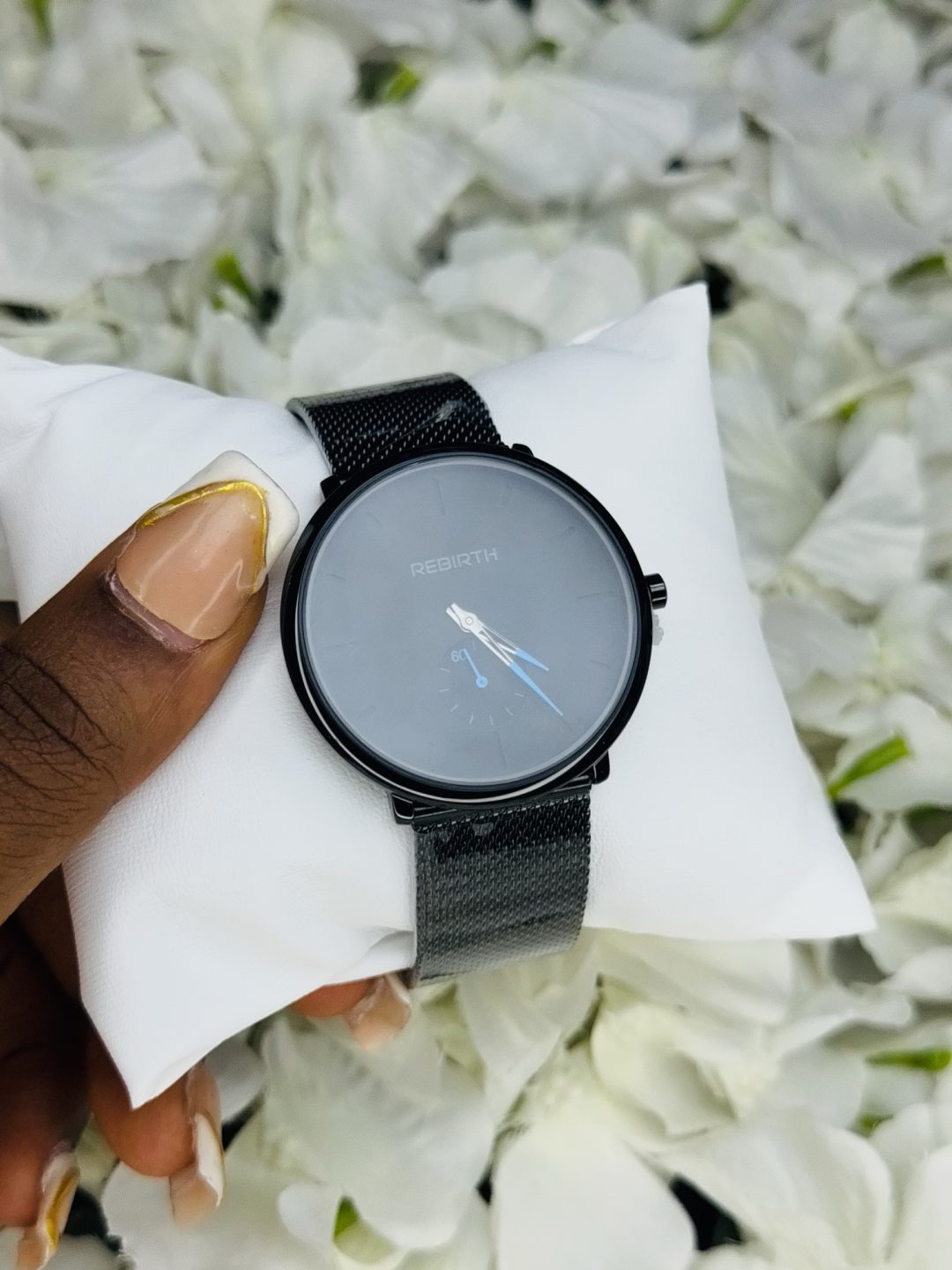 Rebirth Virgo black male watch - Image 3