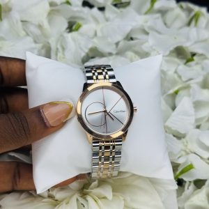 CK Mixed tone rosegold and silver