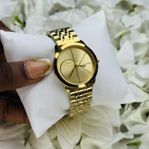 CK Gold white face