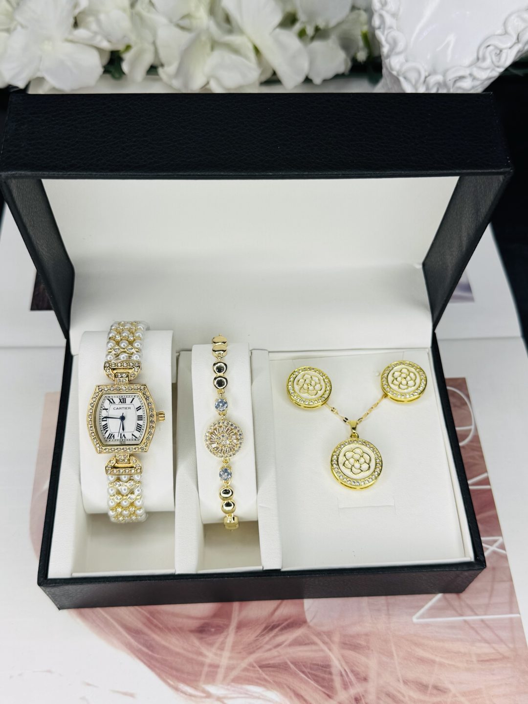 Cartier gold combo set boxed 002 - Image 3