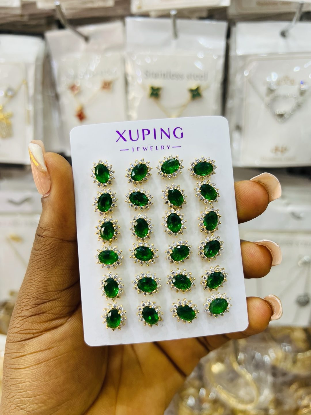 Xuping  gold hoops 011