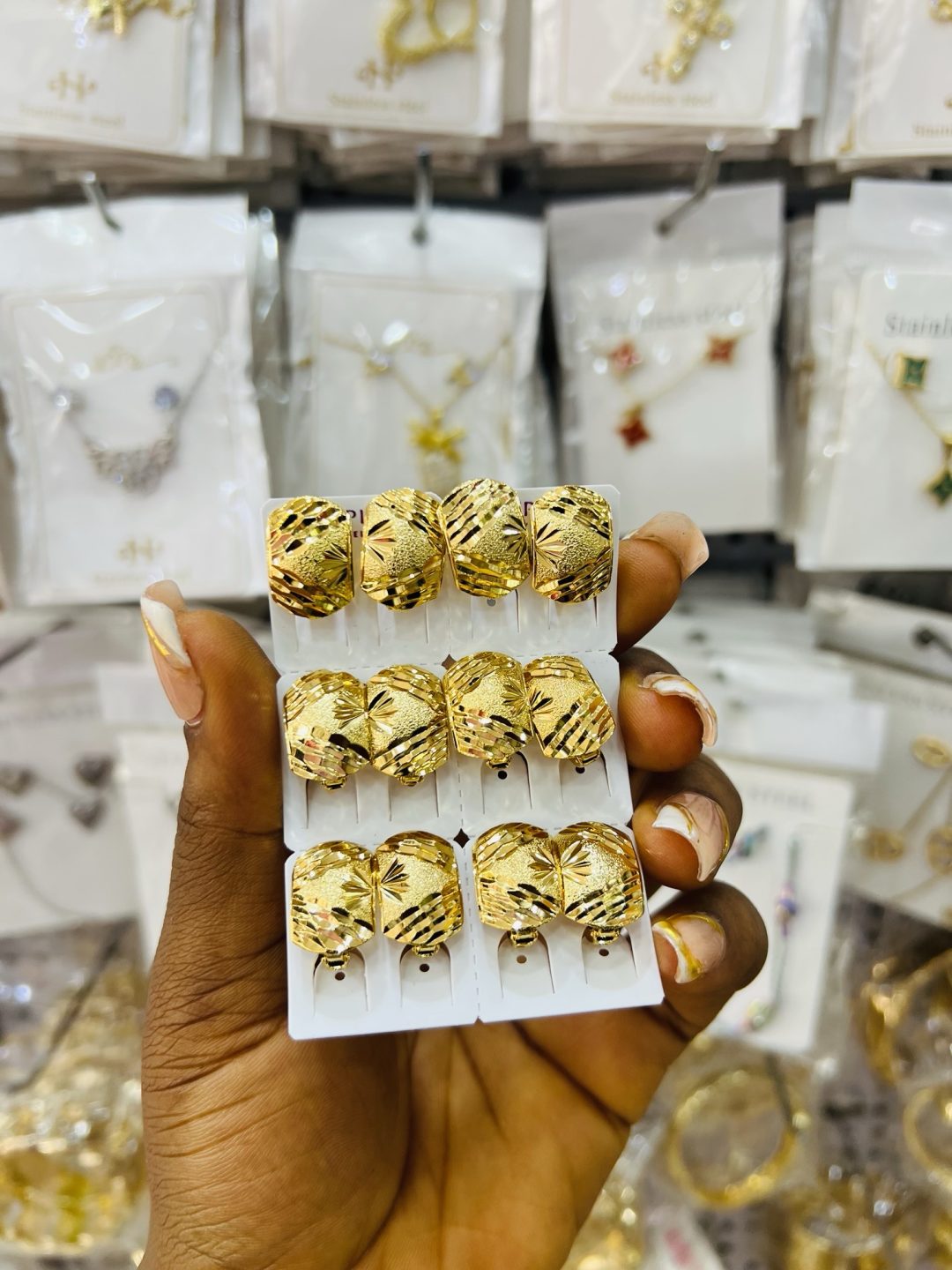 Xuping  gold hoops 009
