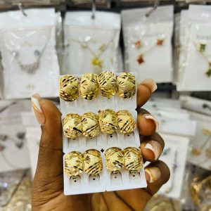 Xuping  gold hoops 009